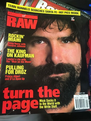 Wwf wwe raw magazine february - wwf,