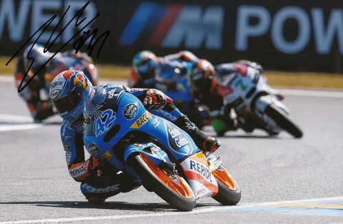 Alex rins hand signed estrella - rins,