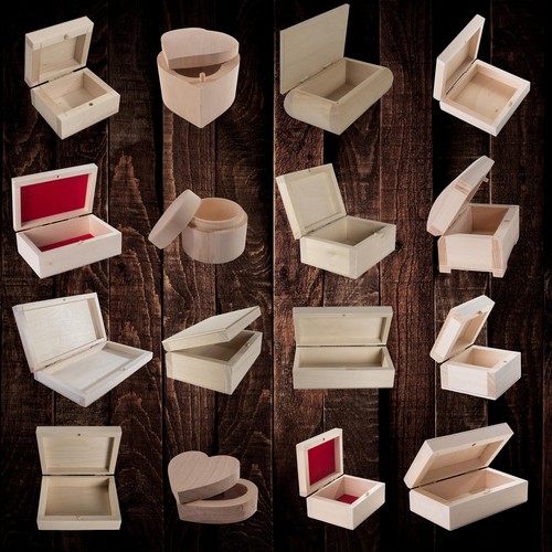 Extra small wooden boxes - boxes, |