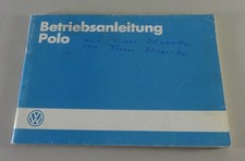 Operating Instructions / User