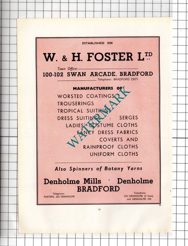 Foster ltd denholme - ltd,
