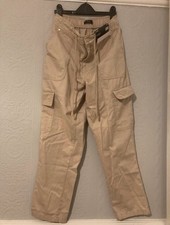 Beige Cargo Trousers Brand New