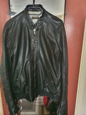 Diesel Black Gold Mens Leather