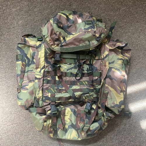 Dutch army dpm camo rucksack - army,