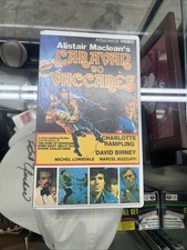 VINTAGE Alistair MacLean's Caravan To Vaccares VHS PRE-CERT VIDEO 1982