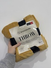 Mustard Coloured Blanket/Throw