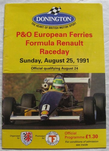 Donington aug 1991 - 1991, p&o