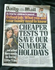 The Daily Mail UK Newspaper