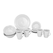 White Plates, Bowls, Egg Cups