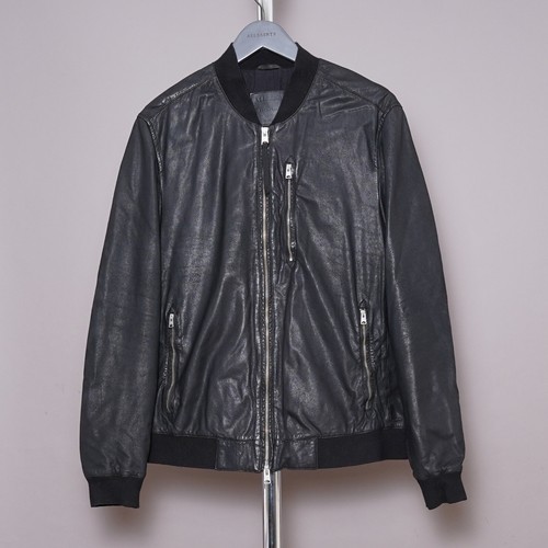 All saints leather jacket - all,