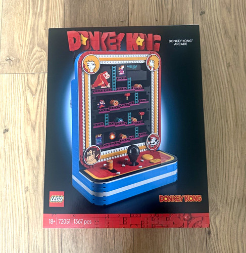 Lego donkey kong arcade - donkey,