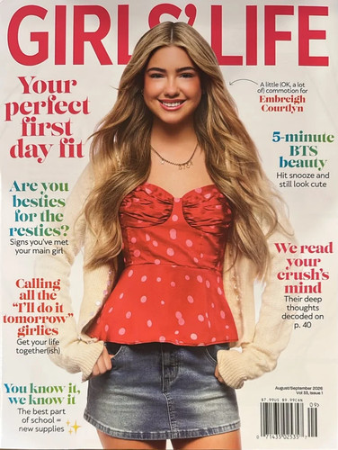 Girl life magazine august - girl’s,