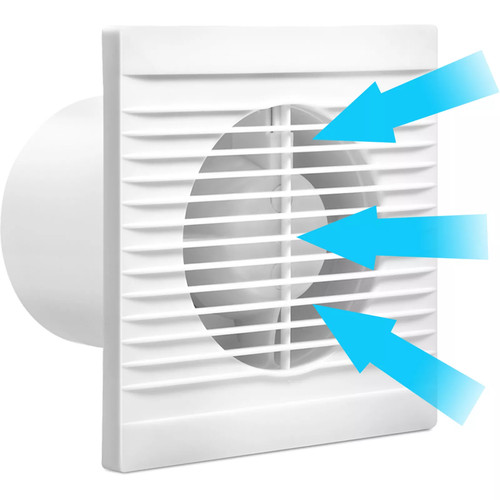 Bathroom fan wall ventilator - bathroom,