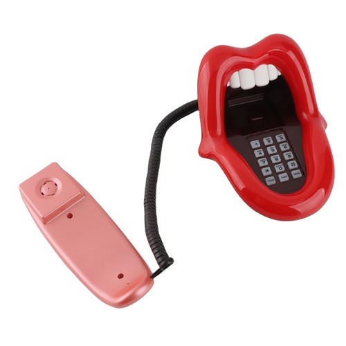 Red mouth telephone novelty - a-red,