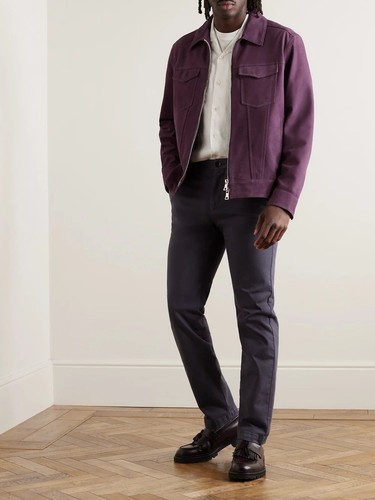 Purple spread collar - collar, racer