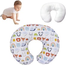 LUFEIS Breastfeeding Pillows, 43x36x12cm Nursing Pillow with Removable Nursing P