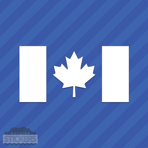 Canadian flag maple - leaf, vinyl