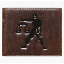 Unique Bi-Fold Brown Genuine