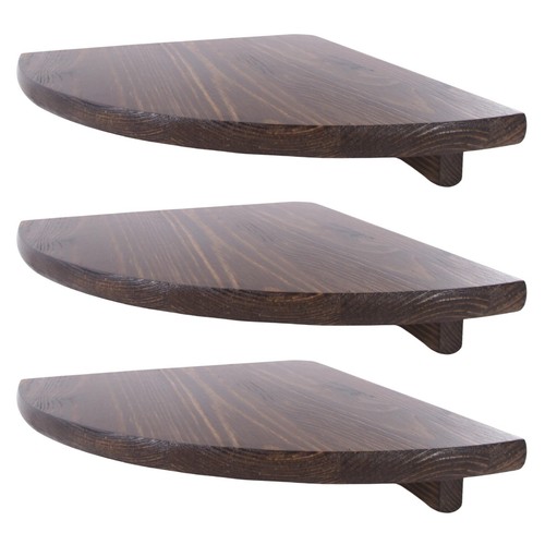 Dark oak wooden corner - oak,