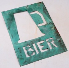 Bier Beer Pub German WW2 Sign