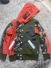 Bathing Ape Hoodie Camouflage Orange Size Men’s Small