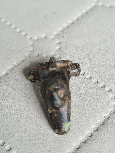 Roman fibula mask - mask, brooch