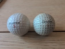 Vintage Penfold Gary Player And Spitfire Golf Balls 1960s