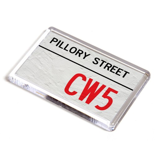 Fridge magnet pillory street - magnet,