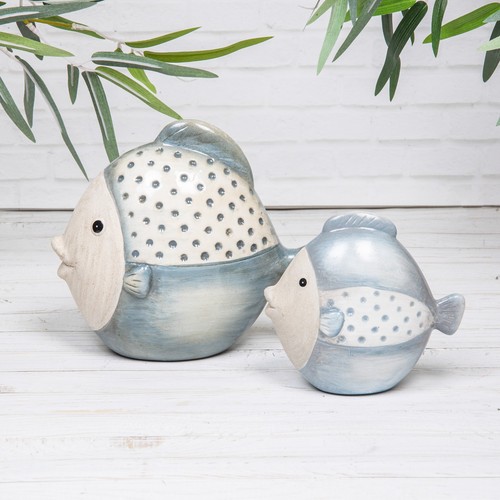 Blue ceramic patterned - blue,