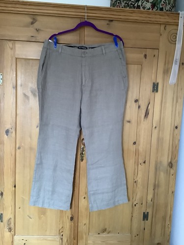 Men pure linen taupe - pure, 38w