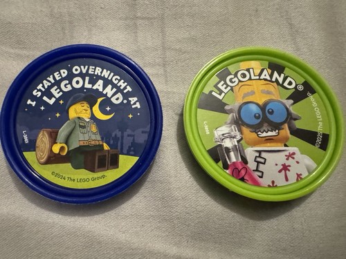 Legoland exclusive pop - pop, badges
