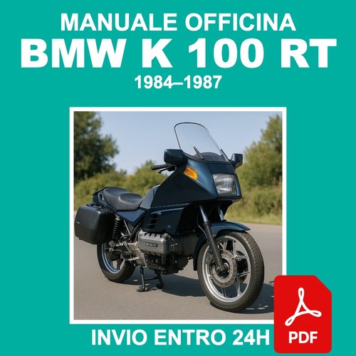 Workshop manual bmw 100 - 100, rt