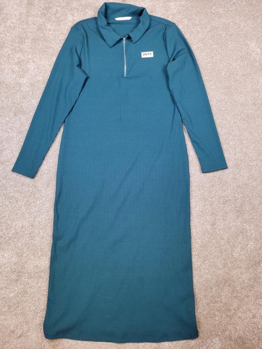 Primark teal ribbed long - primark,