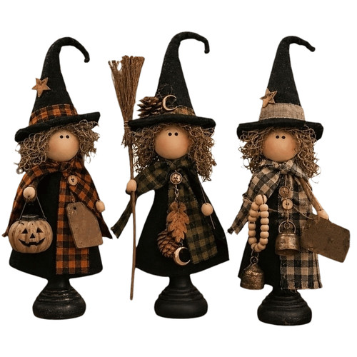 Pack vintage primitive witch - pack,