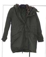 TOP SHOP PETITE GREEN PARKA