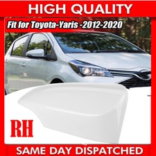 RIGHT DRIVERS SIDE DOOR WING MIRROR COVER CAP CASING FOR TOYOTA YARIS 2012-2020