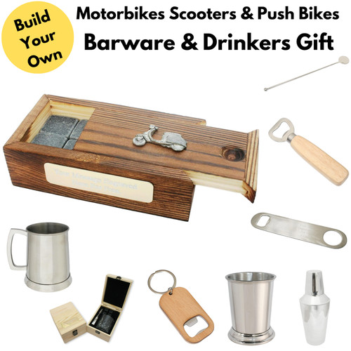 Motorbikes scooters barware - motorbikes,