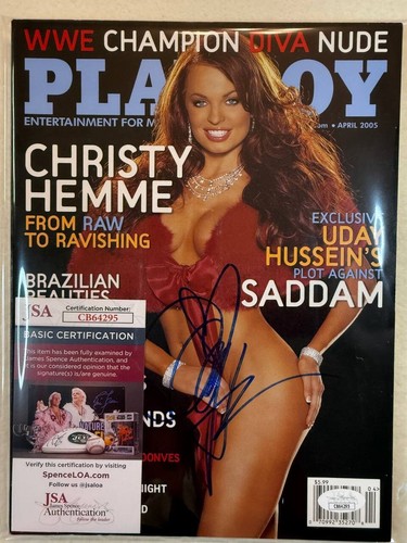 Playboy magazine christy hemme - christy,
