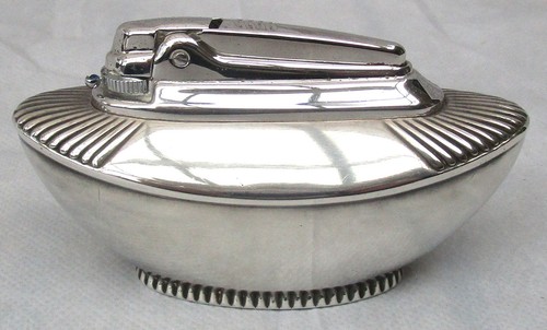 Scarce silver art deco ronson - art,