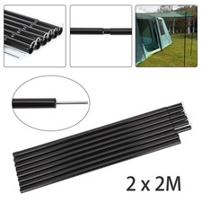 2x 2m Tent Poles Universal