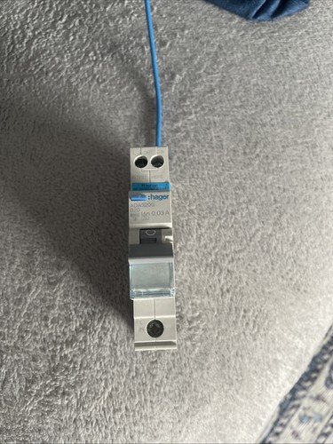 Hager type 20a rcbo - type,