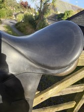 Falcon Saddle 17inch Seat, Medium Fit, Black, GP