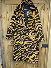 PIECES Tiger Stripe Borg Teddy