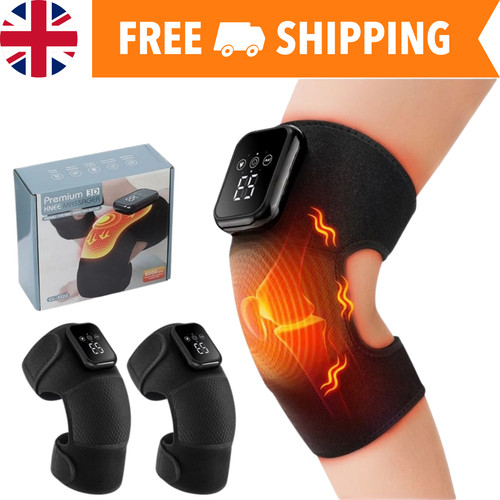 Cordless knee massager - knee, heat