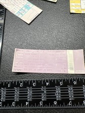 Concert Ticket Stub Unripped