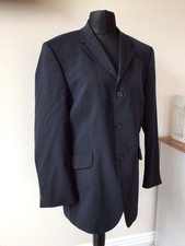 KARL JACKSON PLAIN BLACK WOOL