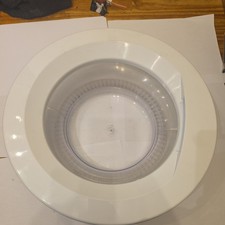 WHITE KNIGHT ECO86A ECO43A GAS TUMBLE DRYER DOOR COMPLETE WITH HINGE