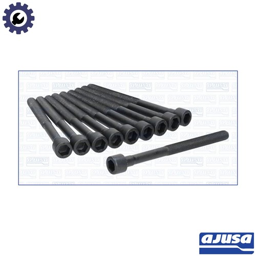 Cylinder head bolt - head, set