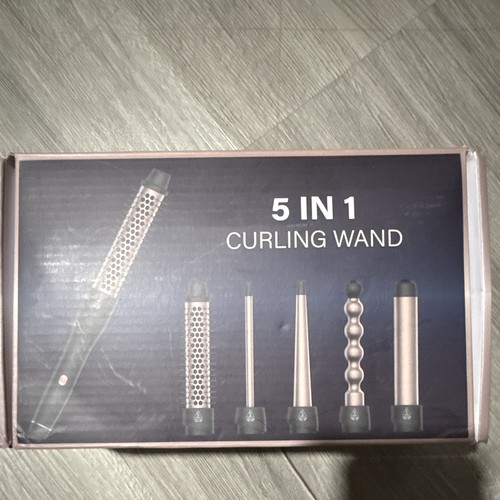 Curling wand set - 5-in-1,