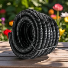 32mm(1.25") black Corrugated